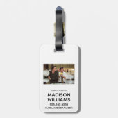 友だち™ |ジョーイ&チャンドラー怖い ラゲッジタグ (裏面縦)