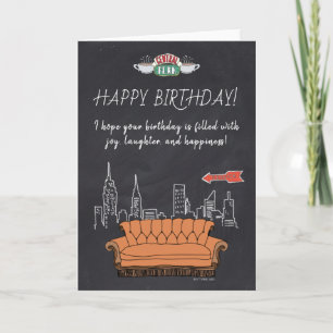 友だち™ セントラルパークシャルボード誕生日 カード