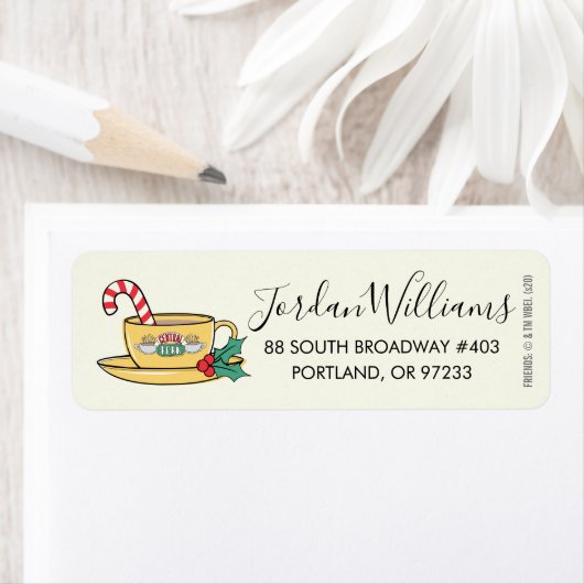 友だち™ | セントラルパークホリデーマグアドレス ラベル (インサイチュ)