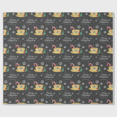 友だち™ |セントラルパークホリデーマグカップ – クリスマス ラッピングペーパー (フラット)