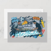 友だち™ |チャンドラーとジョーイ最高の-  Buds インビテーションポストカード (正面/裏面)