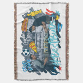 友だち™ |チャンドラーとジョーイ最高の-  Buds スローブランケット (正面縦)