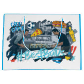 友だち™ |チャンドラーとジョーイ最高の-  Buds ラージペーパーバッグ (正面)