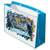 友だち™ |チャンドラーとジョーイ最高の-  Buds ラージペーパーバッグ (裏面アングル)