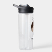 友だち™ |チャンドラーチビ（小さくかわいく書いた感じ） |名前の追加 ウォーターボトル (右面)