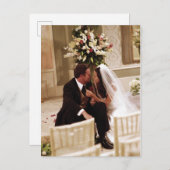 友だち™ |チャンドラー&モニカ結婚した インビテーションポストカード (正面/裏面)