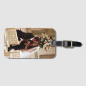 友だち™ |チャンドラー&モニカ結婚した ラゲッジタグ (正面横)