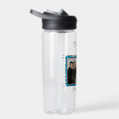 友だち™ ハギングカップル |名前の追加 ウォーターボトル (右面)