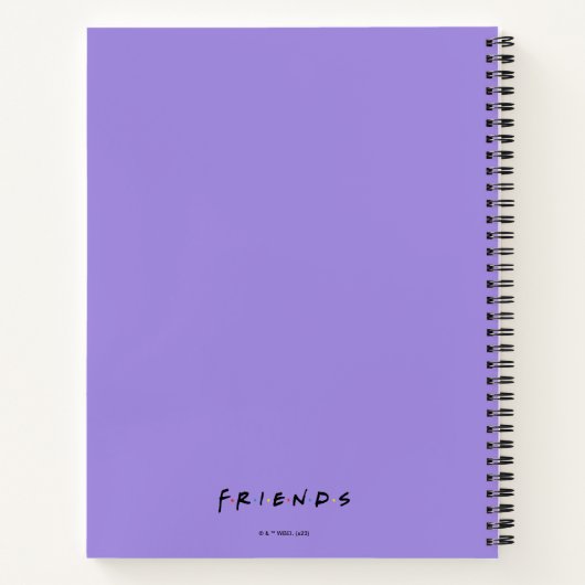 友だち™ |ピーフォレフレームベビーシャワーゲスト ノートブック (裏面)