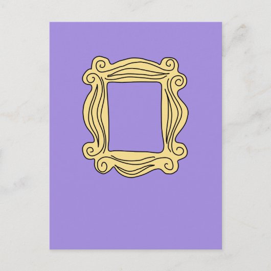 友だち™ |ピーフォレフレーム インビテーションポストカード (正面)