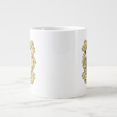 友だち™ |ピーフォレフレーム ジャンボコーヒーマグカップ (正面)