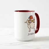 友だち™ |フレンドシップ |名前の追加 マグカップ (正面右)