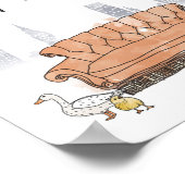 友だち™ |ブライダルシャワーカード&ギフト ポスター (角)