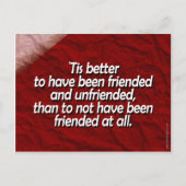 友だち… ポストカード (正面)