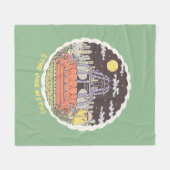 友だち™ |マンガの泉 フリースブランケット (正面(横))