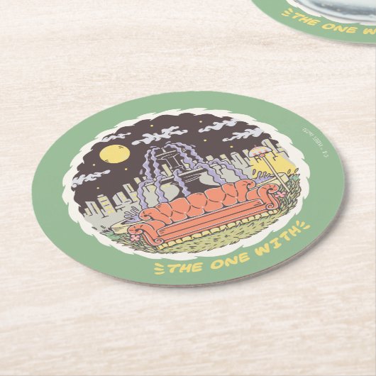 友だち™ |マンガの泉 ラウンドペーパーコースター (アングル)