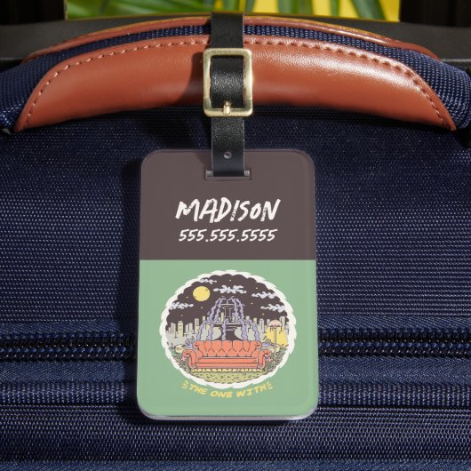 友だち™ |マンガの泉 ラゲッジタグ (正面インサイチュ2)