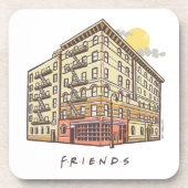 友だち™ |モニカズアパートメント建物 コースター (正面)
