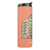 友だち™ |モニカズアパートメント建物 タンブラー (回転左)