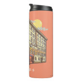 友だち™ |モニカズアパートメント建物 タンブラー (回転右)