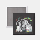 友だち™ |モニカ、レイチェル、フォエベ マグネット (正面/裏面)