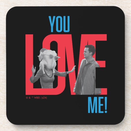 友だち™ | ユーラブミー引用文 コースター (正面)