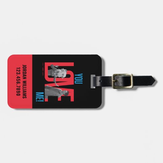 友だち™ | ユーラブミー引用文 ラゲッジタグ (正面横)