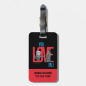 友だち™ | ユーラブミー引用文 ラゲッジタグ (裏面縦)