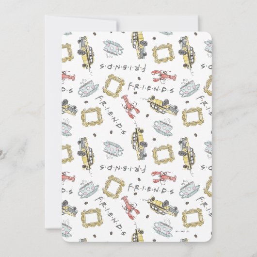 友だち™ |リングや輪バチェロレッテ前の最後の興行期間 招待状 (裏面)