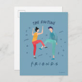 友だち™ |ルーチン ポストカード (正面/裏面)