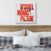 友だち™ | レイチェル、モニカ、フォエベ キャンバスプリント (インサイチュ (寝室))