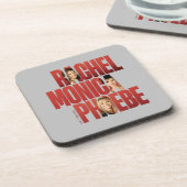 友だち™ | レイチェル、モニカ、フォエベ コースター (左側)