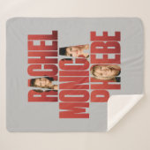 友だち™ | レイチェル、モニカ、フォエベ シェルパブランケット (正面(横))