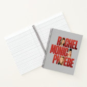 友だち™ | レイチェル、モニカ、フォエベ ノートブック (内部)