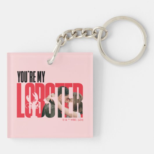 友だち™ | レイチェル&ロス – あなたはマイロブスター キーホルダー (裏面)