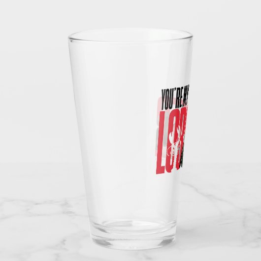 友だち™ | レイチェル&ロス – あなたはマイロブスター タンブラーグラス (右)