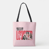 友だち™ | レイチェル&ロス – あなたはマイロブスター トートバッグ (裏面)