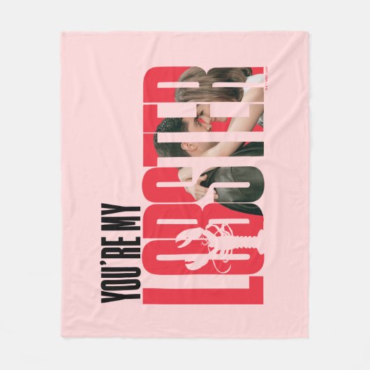 友だち™ | レイチェル&ロス – あなたはマイロブスター フリースブランケット (正面)