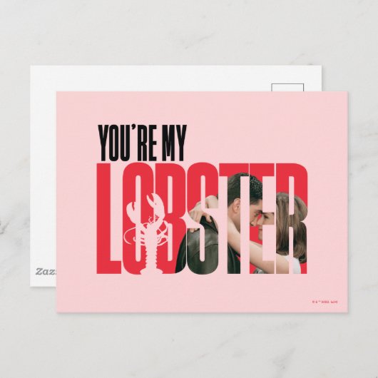 友だち™ | レイチェル&ロス – あなたはマイロブスター ポストカード (正面/裏面)