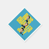 友だち™ | ロス・チャンドラー・ジョーイ スタンダードカクテルナプキン (角)