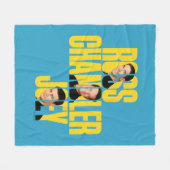 友だち™ | ロス・チャンドラー・ジョーイ フリースブランケット (正面(横))