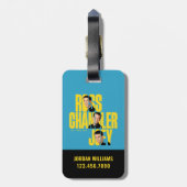 友だち™ | ロス・チャンドラー・ジョーイ ラゲッジタグ (裏面縦)