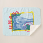 友だち™ |ロス&チャンドラー – Unagi シェルパブランケット (正面(横))