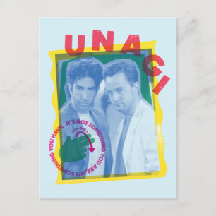 友だち™ ロス&チャンドラー – Unagi ポストカード