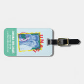 友だち™ |ロス&チャンドラー – Unagi ラゲッジタグ (正面横)