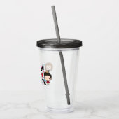 友だち™ |ロス&レイチェルロブスターチビ（小さくかわいく書いた感じ） アクリルタンブラー (左)