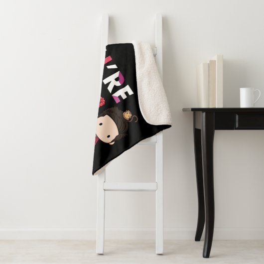 友だち™ |ロス&レイチェルロブスターチビ（小さくかわいく書いた感じ） シェルパブランケット (インサイチュ)