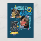 友だち™ |一緒に良い インビテーションポストカード (正面)