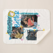 友だち™ |一緒に良い シェルパブランケット (正面(横))