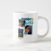 友だち™ |一緒に良い ジャンボコーヒーマグカップ (右)